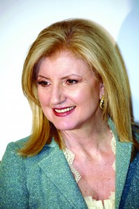 Courtesy of Wikimedia Commons Arianna Huffington spoke at the Weis Center on Tuesday.
